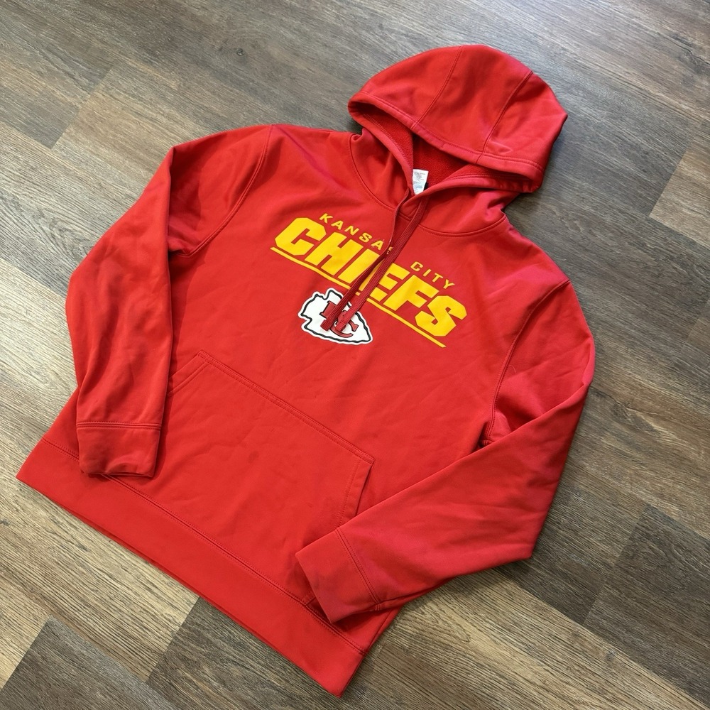 Kansas City Chiefs NFL Football Hoodie Men's‎ Sz M Kelce Mahomes